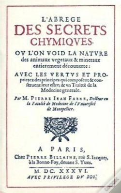 Capa do artigo L'Abrégé Des Secrets Chymiques