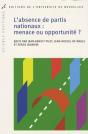 L'Absence De Partis Nationaux : Menace Ou Opportunité ? - Preview