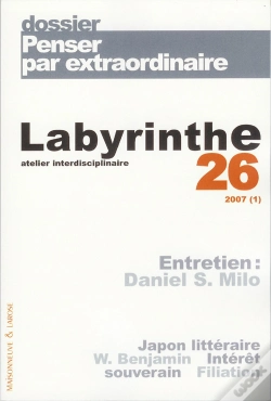 Capa do artigo Labyrinthe - Atelier Interdisciplinaire T.26; Penser Par Extraordinaire