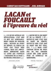 Lacan Et Foucault À L'Épreuve Du Réel