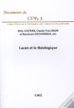 Capa do artigo Lacan Et Le Théologique ; Fernelmont.
