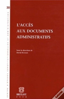 Capa do artigo L'Accès Aux Documents Administratifs
