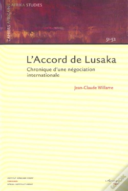 Capa do artigo L'Accord De Lusaka ; Chronique D'Une Negociation Internationale