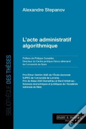 L'Acte Administratif Algorithmique