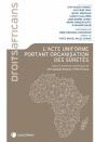 L'Acte Uniforme Portant Organisation Des Sûretés - Preview