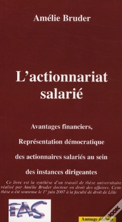 Capa do artigo L'Actionnariat Salarié ; Avantages Financiers