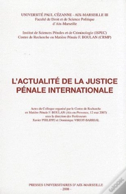 Capa do artigo L'Actualité De La Justice Pénale Internationale