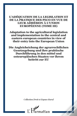 Capa do artigo L'Adequation De La Legislation Et De La Pratique Des Peco En Vue De Leur Adhesion A L'Union Europeenne