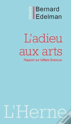 Capa do artigo L'Adieu Aux Arts ; Rapport Sur L'Affaire Brancusi