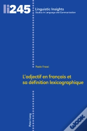 Capa do artigo Ladjectif En Français Et Sa Définition Lexicographique