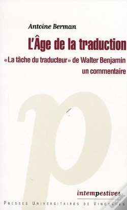 Capa do artigo L'Âge De La Traduction