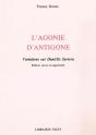 L'Agonie D'Antigone : Variations Sur Danielle Sarréra - Preview