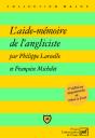 L'Aide-Memoire De L'Angliciste - Preview