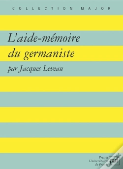 Capa do artigo L'Aide-Mémoire Du Germaniste