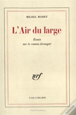 Capa do artigo L'Air Du Large ; Essais Sur Le Roman Étranger