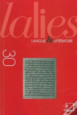 Capa do artigo Lalies 30/2010