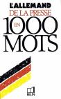 L'Allemand De La Presse En 1000 Mots - Preview