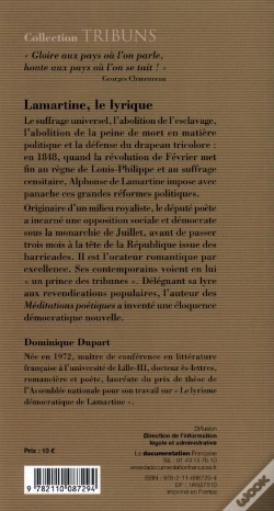 Capa do artigo Lamartine ; Le Lyrique