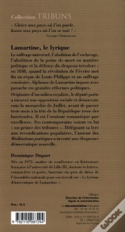 Capa do artigo Lamartine ; Le Lyrique
