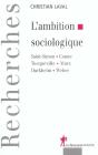 L'Ambition Sociologique ; Saint-Simon Comte Tocqueville Marx Durkheim Weber - Preview