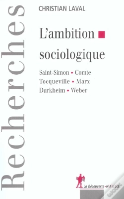 Capa do artigo L'Ambition Sociologique ; Saint-Simon Comte Tocqueville Marx Durkheim Weber