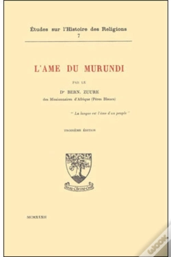 Capa do artigo L'Âme Du Murundi
