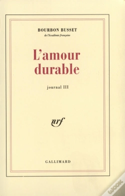 Capa do artigo L'Amour Durable ; Journal Tome 3