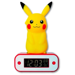 Capa do artigo Lâmpada 3D Com Despertador - Pokémon: Pikachu