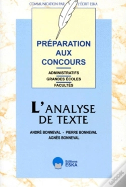 Capa do artigo L'Analyse De Texte Préparation Aux Concours Administratifs, Grandes Écoles, Facultés