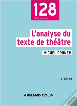 Capa do artigo L'Analyse Du Texte De Théâtre (2e Édition)