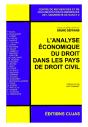 L'Analyse Économique Du Droit Dans Les Pays De Droit Civil - Preview