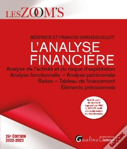 Capa do artigo L'Analyse Financiere, 26eme Edition - Analyse De L'Activite Et Du Risque D'Exploitation - Analyse Fo