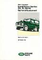 Land Rover Series Iia, Iii And 109v8 Optional Equipment - Preview