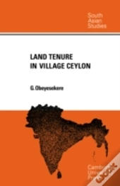 Land Tenure In Village Ceylon
