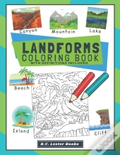 Landforms Coloring Book With Definitions Included