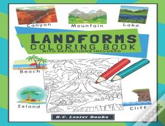 Landforms Coloring Book With Definitions Included
