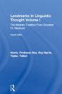 Landmarks In Linguistic Thought Volume I - Preview