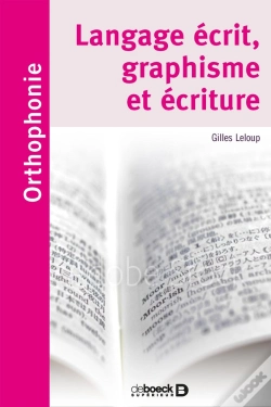 Capa do artigo Langage Écrit, Graphisme Et Écriture
