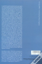 Langage Et Cognition