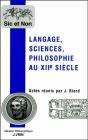 Langage, Sciences, Philosophie Au Xii Siecle - Preview