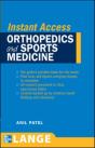 Lange Instant Access Orthopedics And Sports Medicine - Preview