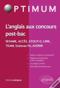 Capa do artigo L'Anglais Aux Concours Post-Bac