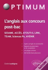L'Anglais Aux Concours Post-Bac