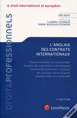 Capa do artigo L'Anglais Des Contrats Internationaux (3e Édition)