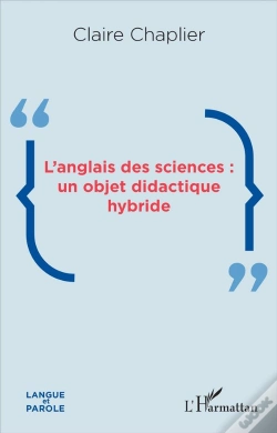 Capa do artigo L'Anglais Des Sciences : Un Objet Didactique Hybride