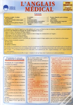 Capa do artigo L'Anglais Médical