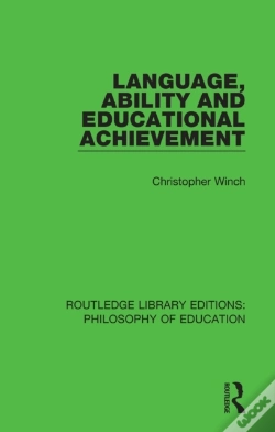 Capa do artigo Language, Ability And Educational Achievement