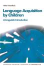 Language Acquisition By Children - Preview