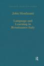 Language And Learning In Renaissance Italy - Preview