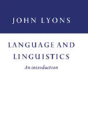Language And Linguistics - Preview